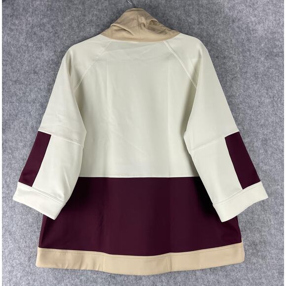 Sweaty Betty Mix It Up Sweatshirt Womens Medium Colorblock Stretch Gym Workout - Picture 11 of 15